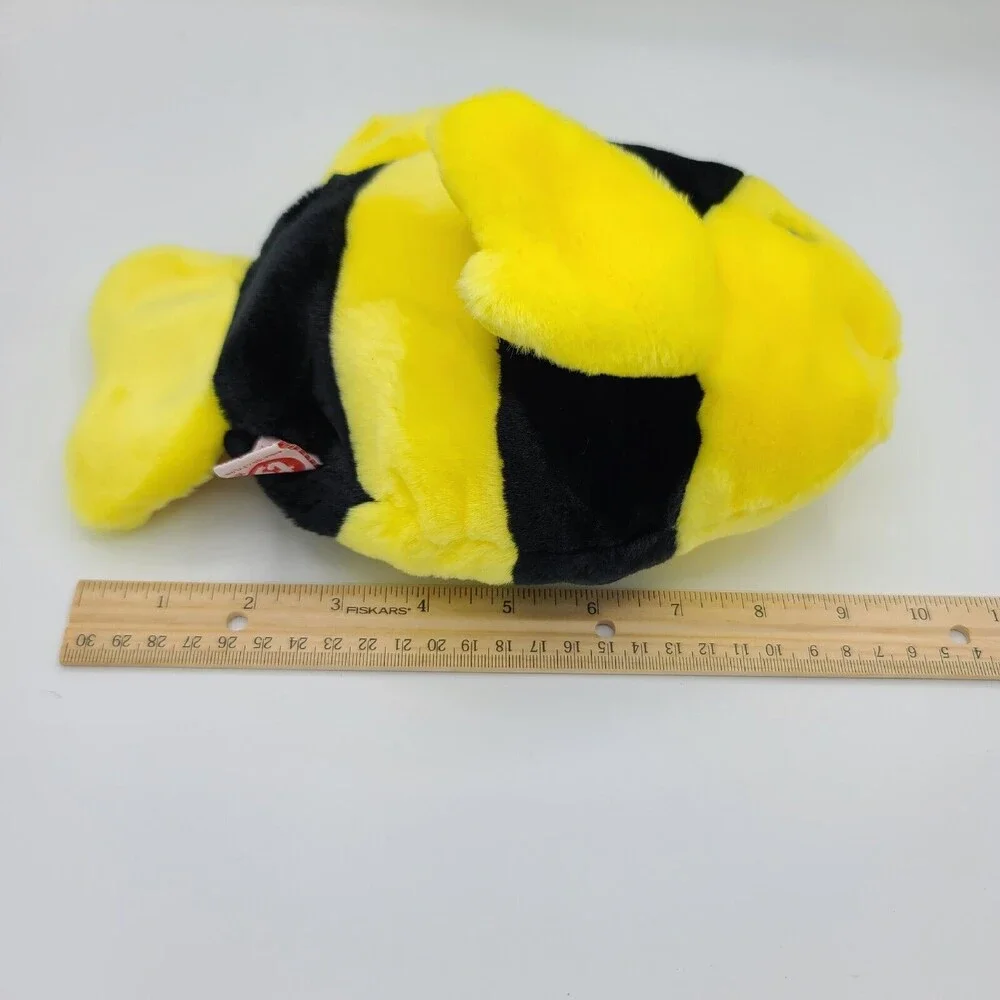 Ty Beanie Buddy Bubbles the Fish Large 10 Inch 1998 Retired Plush Toy
